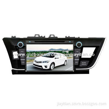Android 4.2 Car DVD GPS Players Multimedia System for Toyota Corolla 2014 RHD with 8-inch Screen